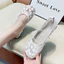 Giày Búp Bê Mary Jane Phối Hoa Lưới Đế Dẻo Ulzzang (Lùi 1 Size)