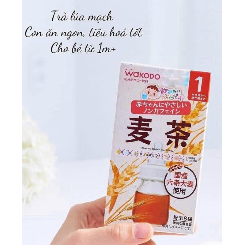 Trà Wakodo (1,2gx6) đủ vị Nhật Bản thanh nhiệt cho bé 1-5 tháng tuổi tibongstore