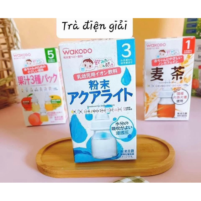 Trà Wakodo (1,2gx6) đủ vị Nhật Bản thanh nhiệt cho bé 1-5 tháng tuổi tibongstore