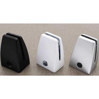 Kẹp vách ngăn kính trên bàn làm việc Green interior- màu đen