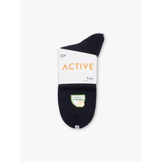 Combo 5 Đôi tất vớ cotton cổ cao thấm hut vượt trội Unisex ONOFF 15AR25A114-15AR25A115