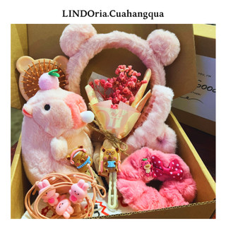 Quà Sinh Nhật LINDOria, Phụ kiện Capybara cute, Set Quà Tặng Valentine, 8/3, 20/10