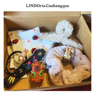 Quà Sinh Nhật LINDOria, Phụ kiện Capybara cute, Set Quà Tặng Valentine, 8/3, 20/10