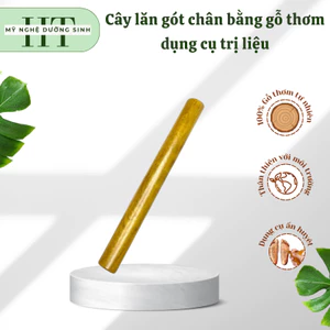 Cây lăn gót chân bằng gỗ thơm dụng cụ trị liệu - hỗ trợ chăm sóc sức khỏe - Mỹ Nghệ Dưỡng Sinh HT
