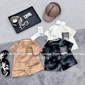 bộ loang túi vuông thun thái cho bé size 6-18kg