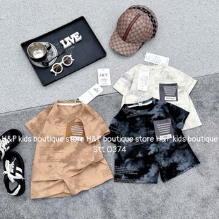 bộ loang túi vuông thun thái cho bé size 6-18kg