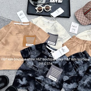 bộ loang túi vuông thun thái cho bé size 6-18kg