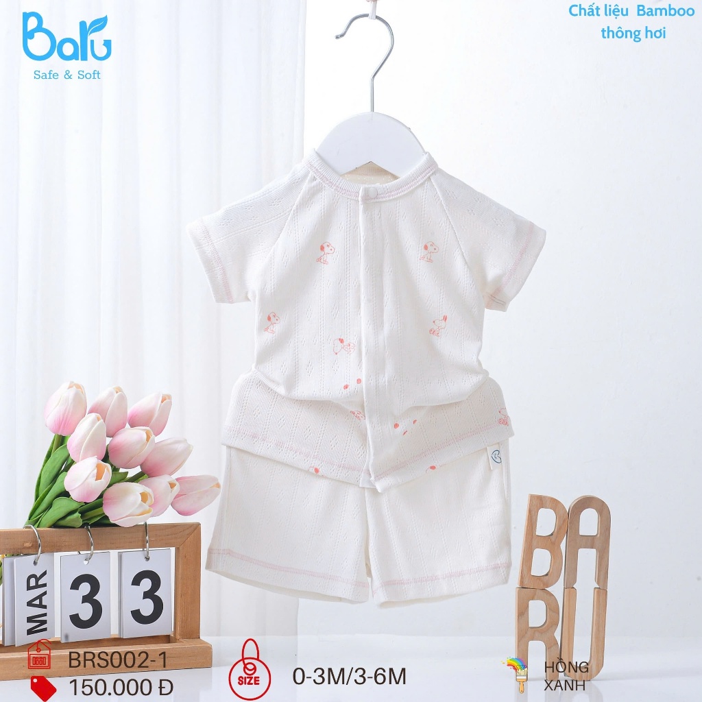 Bộ cài giữa cộc tay quần đùi---- BRS002-1