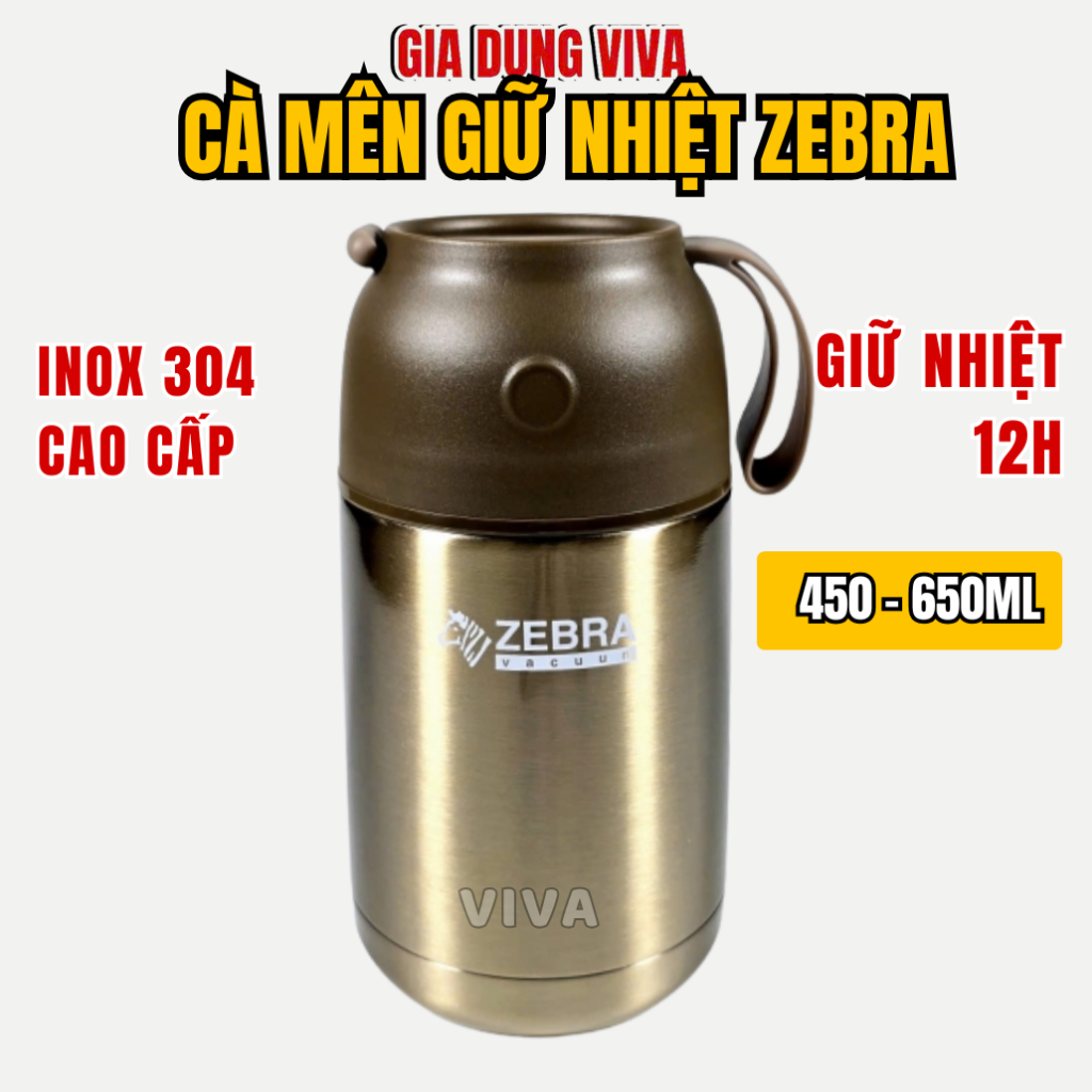 Cà Mên Inox Giữ Nhiệt 650ml – Chống Rò Rỉ, Giữ Nhiệt Lên Đến 12 Giờ ...