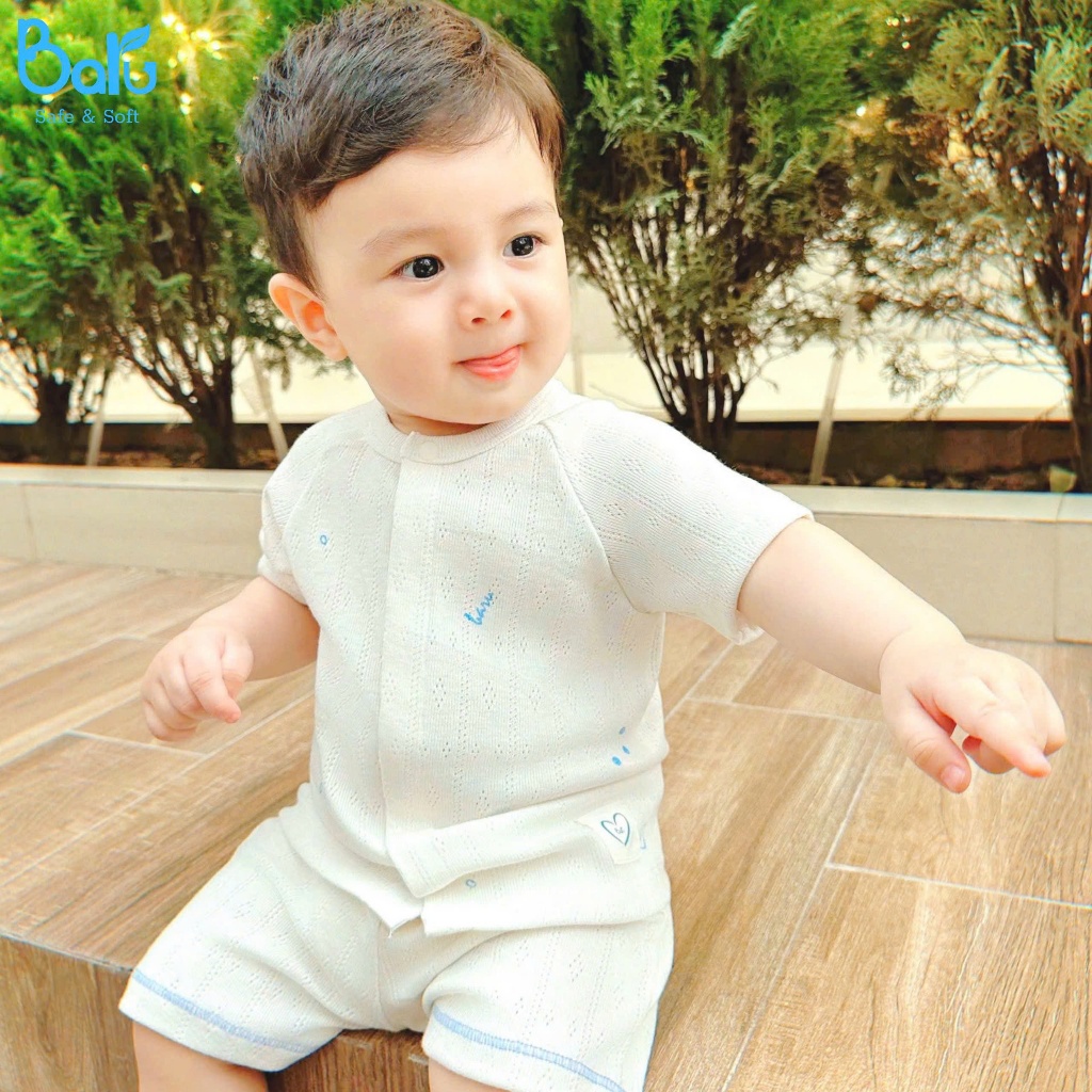 Áo sơ sinh cài giữa bé trai bé gái---- BRA002-1