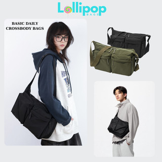 Túi Uni 2025 BASIC DAILY Đeo Chéo Nhiều Ngăn Đựng Laptop 14inch LOLLIPOP BAGS Túi Phao Đeo Vai Công Sở Chống Nước