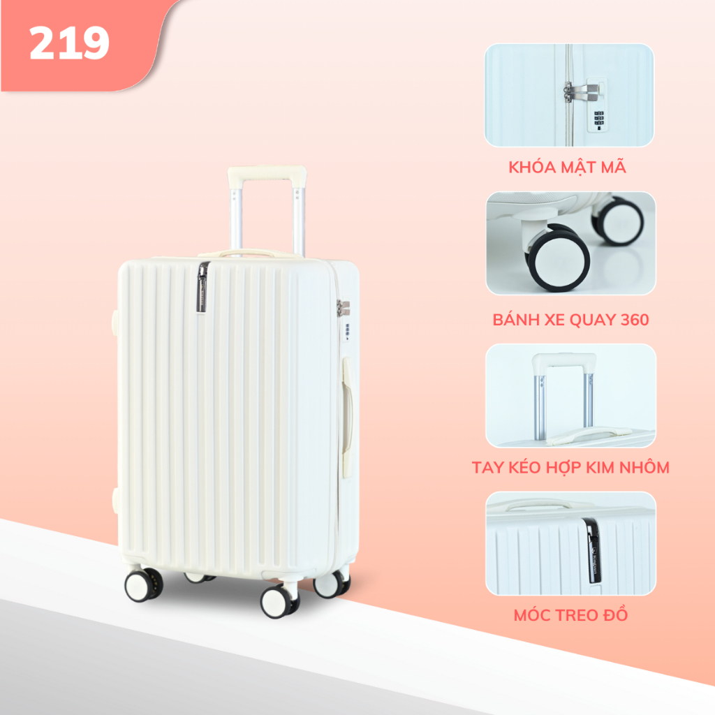 Ảnh Vali kéo du lịch thời trang cao cấp Kingsun size20/24inch KS 219/309 4