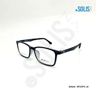 Gọng kính plastic hiệu Exfash EF12474 - GỌNG KÍNH NHỰA EXFASH EF12474 KÍCH THƯỚC  52-20-140