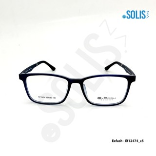 Gọng kính plastic hiệu Exfash EF12474 - GỌNG KÍNH NHỰA EXFASH EF12474 KÍCH THƯỚC  52-20-140