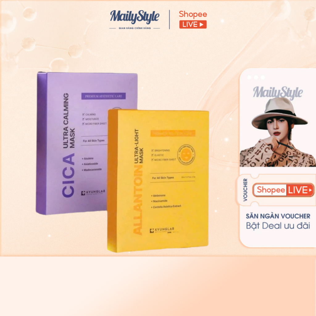 C49_Mặt Nạ Kyunglab Premium Aesthetic Care  Mask ( hộp 5m)