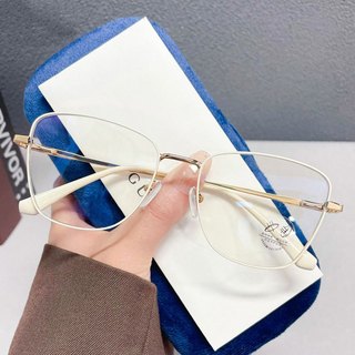 Kính Giả Cận Nữ ALOLA Gọng Kính Mắt Kim Loại Chông Tia UV Ánh Sáng Xanh Đổi Màu Khi Ra Nắng Cao Cấp