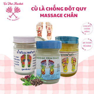 DẦU CÙ LÀ THÁI LAN MASSAGE CHÂN HŨ 50G LOẠI THƯỜNG & CAO CẤP - CÔ THƯ MARKET