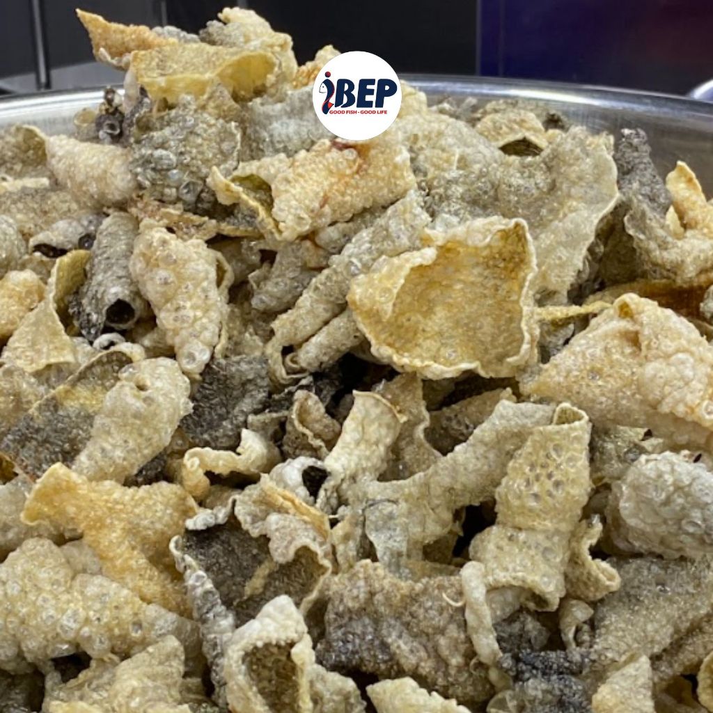 Snack da CÁ HỒI rồm rộp vị BBQ thơm giòn giàu dinh dưỡng | Shopee Việt Nam