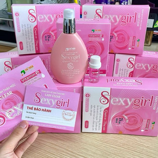 [ Tặng nước hoa mini] Set dung dịch vệ sịn Sexy girl màu hồng siêu thơm, quyến rũ
