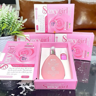 [ Tặng nước hoa mini] Set dung dịch vệ sịn Sexy girl màu hồng siêu thơm, quyến rũ