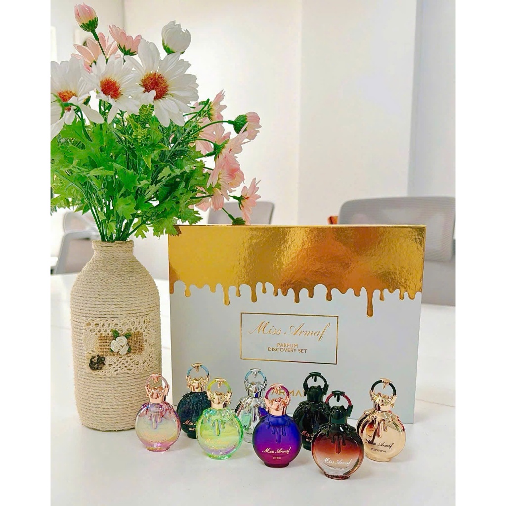 Set nước hoa mini 8 mùi Miss Armaf