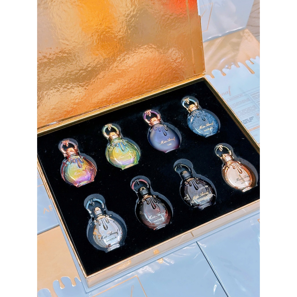 Set nước hoa mini 8 mùi Miss Armaf