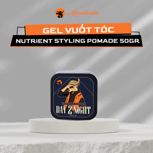 Gel vuốt tóc Menitems, sáp thạch nam pomade, tạo kiểu, giữ nếp tóc cả ngày, không gây bết dính 50gr