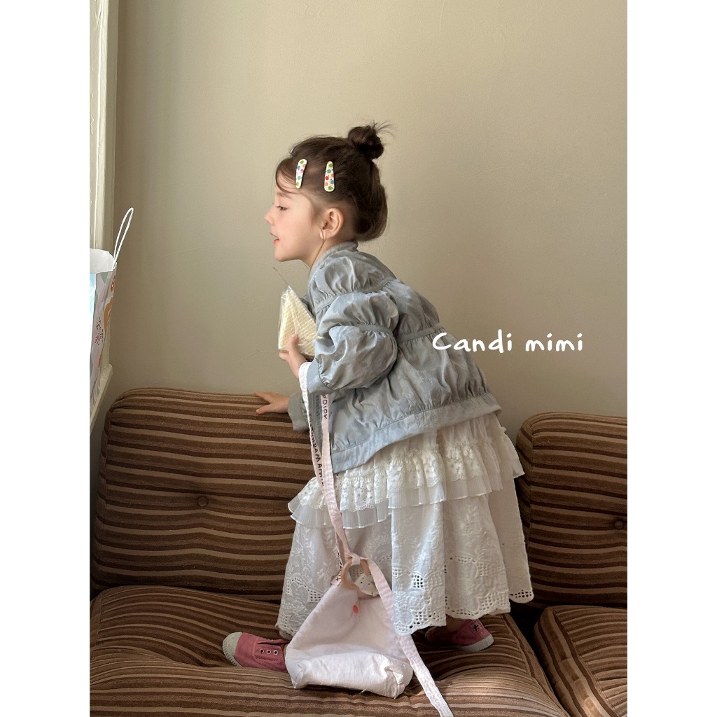 CANDI MIMI Áo cotton cao cấp ba lỗ gấu cách điệu - Phong cách Hàn Quốc