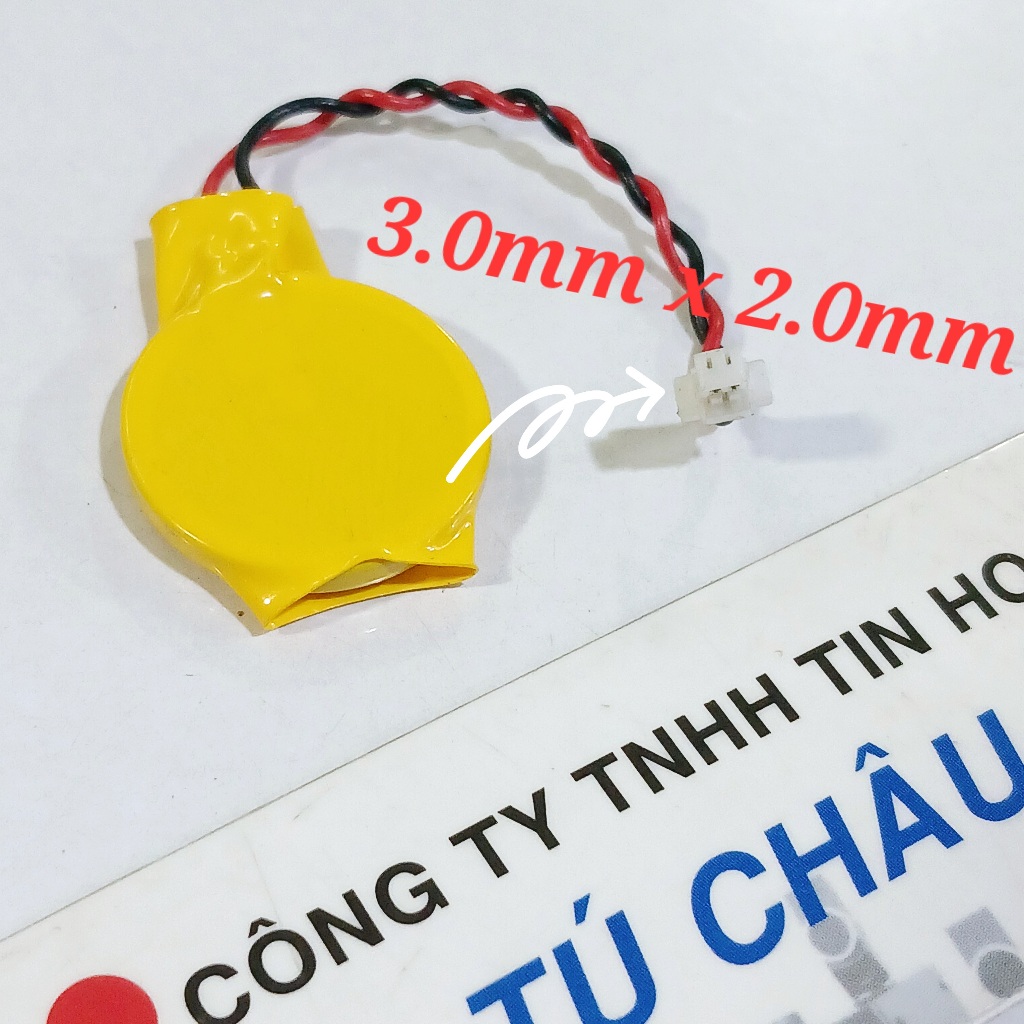 Pin Cmos 2032, CR2032 - 3V (Dây 2 sợi 2 lổ) / Kích thước đầu cắm: 3.0mm ...