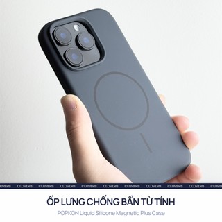 Ốp Lưng Silicone Lỏng Popkon Velin Cho iPhone 17 Pro Max Vòng Từ Tính
