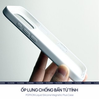 Ốp Lưng Silicone Lỏng Popkon Velin Cho iPhone 17 Pro Max Vòng Từ Tính