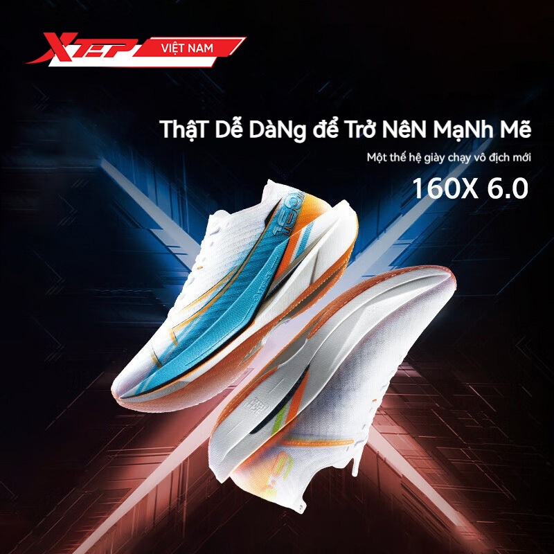 Ảnh XTEP 160X 6.0 Giày chạy bộ nữ chạy marathon giày chạy bộ chuyên nghiệp đế carbon 1