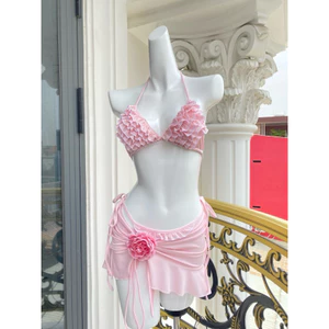 Bikini Set 3 Món Bánh Bèo Thương Hiệu Tina – Bộ Đồ Bơi Xinh
