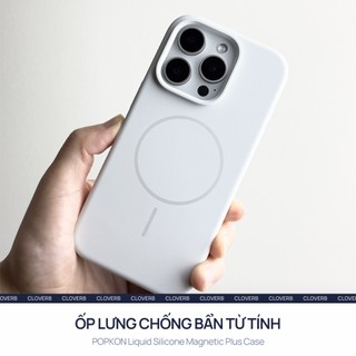 Ốp Lưng Silicone Lỏng Popkon Velin Cho iPhone 17 Pro Max Vòng Từ Tính