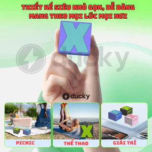 Loa Bluetooth Mini BASIX X1 Không Dây, Loa Bluetooth Mini Di Động Thiết Kế Nhẹ Âm Bass