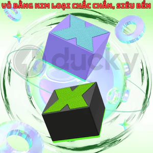 Loa Bluetooth Không Dây Mini X Bass Mạnh, Âm Thanh Sống Động, Màu Sắc Huyền Ảo, Thiết Kế Siêu Nhẹ, Loa Siêu Trầm
