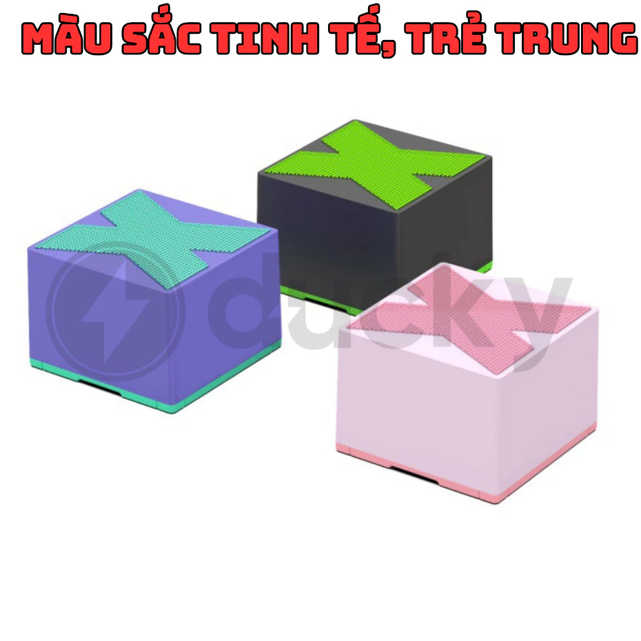 Loa Bluetooth Không Dây Mini X Bass Mạnh, Âm Thanh Sống Động, Màu Sắc Huyền Ảo, Thiết Kế Siêu Nhẹ, Loa Siêu Trầm