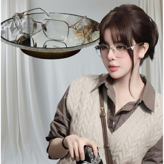 Mắt kính nam nữ Bự Store cao cấp dáng vuông thời trang - 2110