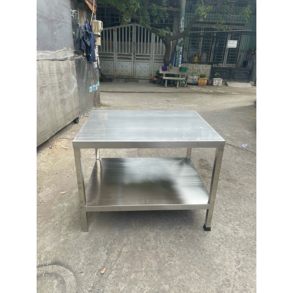 BÀN SƠ CHẾ INOX 100% – CHẮC CHẮN, BỀN ĐẸP, CHUYÊN DÙNG NHÀ BẾppp