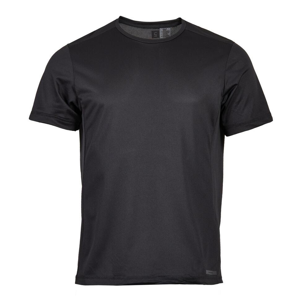 Ảnh Áo thun thể thao nam DECATHLON run dry chuyên chạy bộ, nhanh khô đen 3