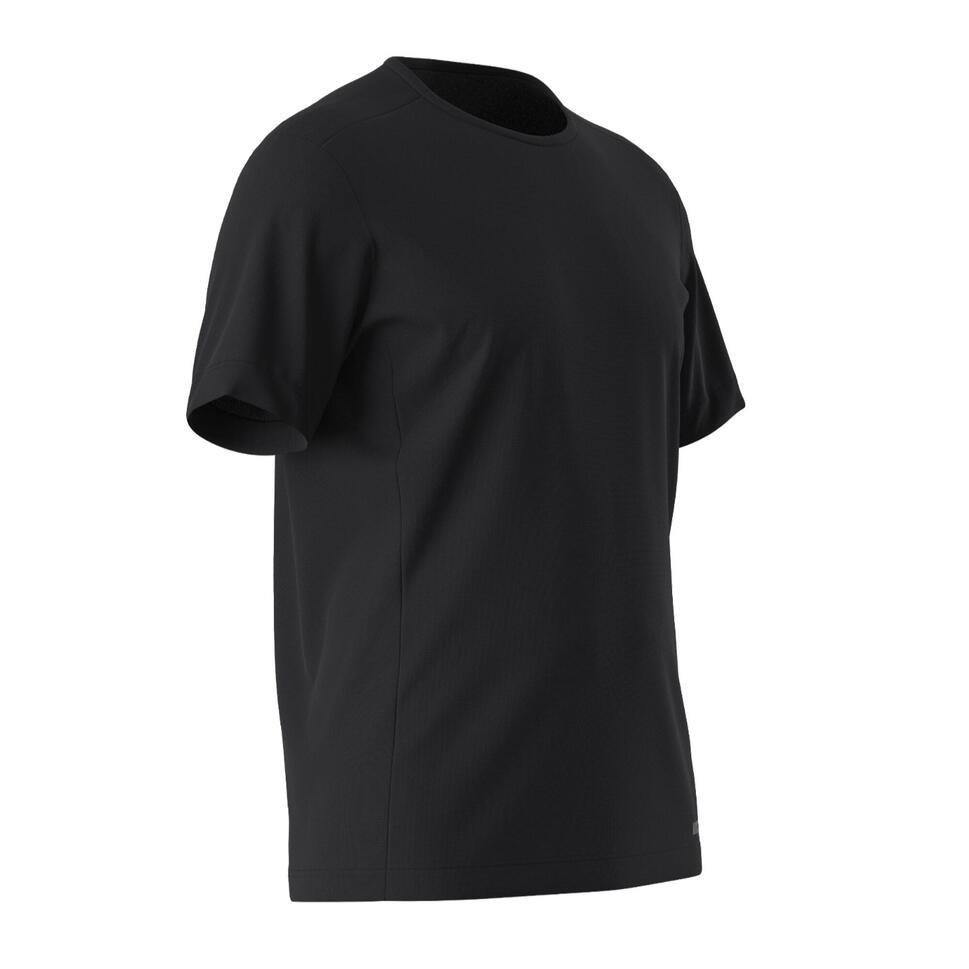 Ảnh Áo thun thể thao nam DECATHLON run dry chuyên chạy bộ, nhanh khô đen 2