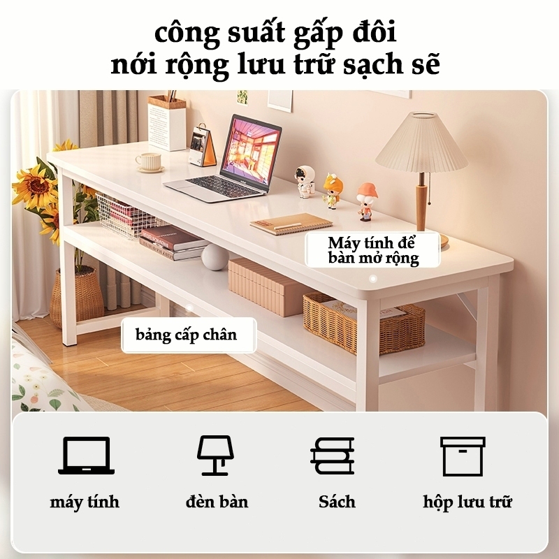 ALOVE Bàn Dài Phòng Ngủ Hiện Đại Đơn Giản Cao Cấp Tiện Dụng Bền Bỉ Phù Hợp Học Tập Và Làm Việc | BigBuy360 - bigbuy360.vn