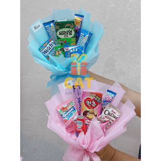 Bó Hoa Bánh Kẹo Size Nhỏ, quà tặng độc đáo cho dịp lễ 20/10, 8/3, sinh nhật
