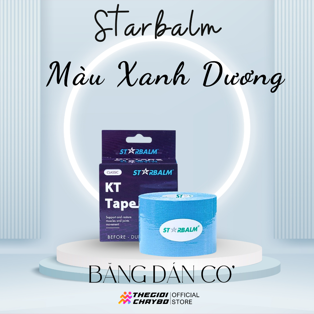 Băng Dán Cơ Thể Thao STARBALM 5cm x 5m