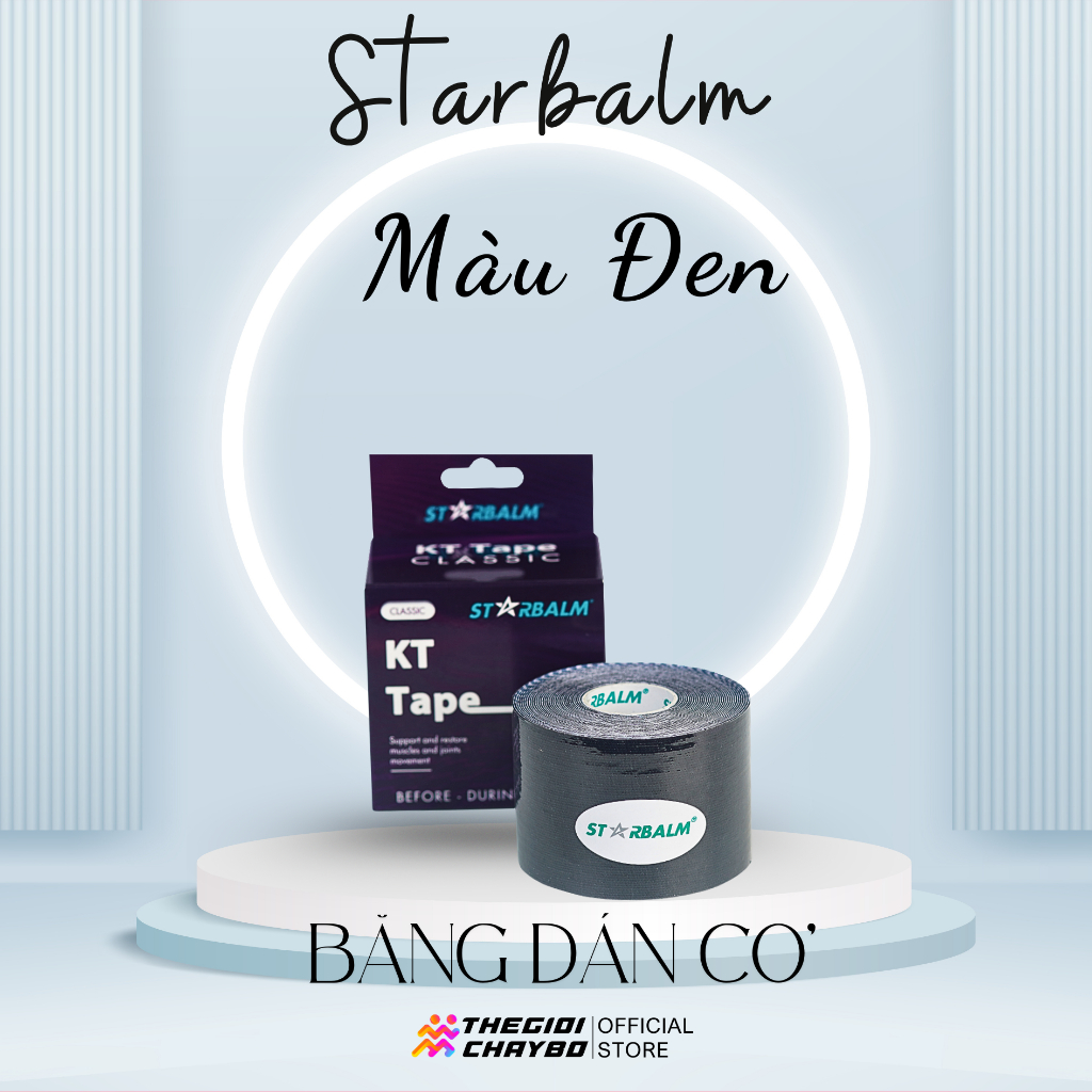 Băng Dán Cơ Thể Thao STARBALM 5cm x 5m