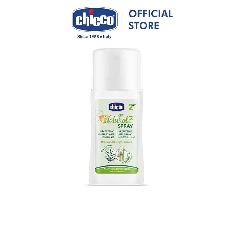 XỊt chống muỗi Chicco – Extra 100ml/ Gel -xịt muỗi thay thế Tibongstore