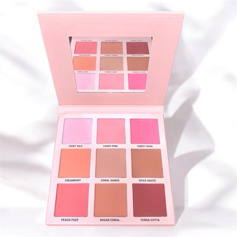 Bảng má 9 ô City Color Glo-Pro Matte, 9 màu sắc trẻ trung cho khách tự do sáng tạo