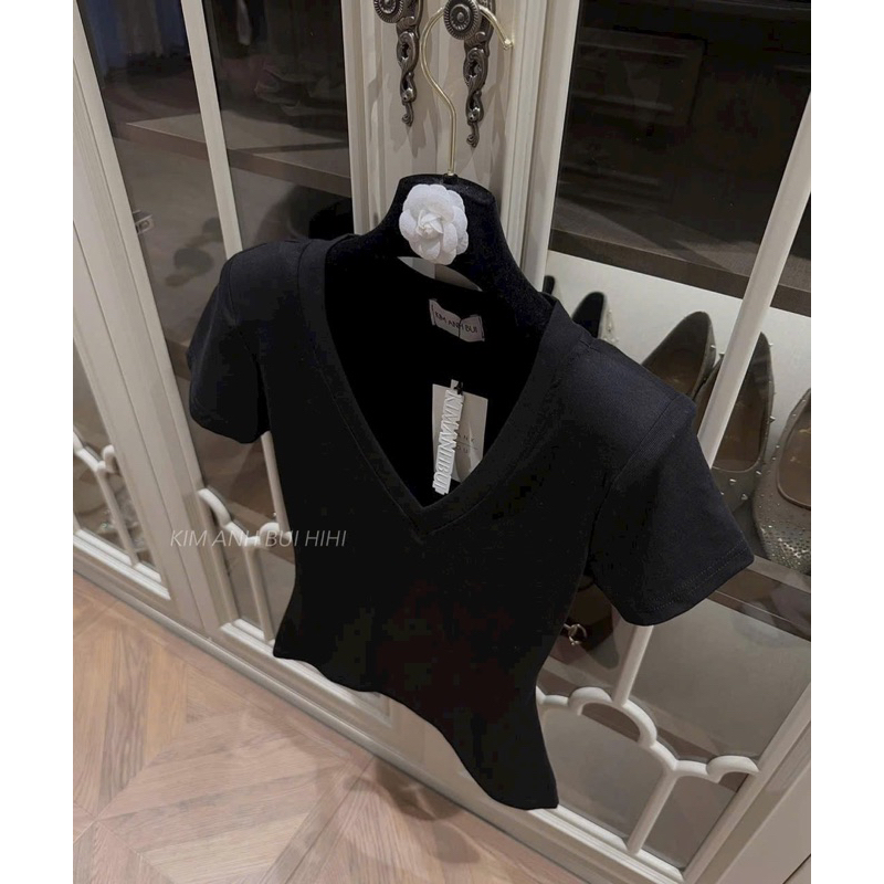 Áo Pull Cổ V Dáng Ôm Body Tôn Dáng Chất Thun Zip By.Thanhhuyen clothing New 2025