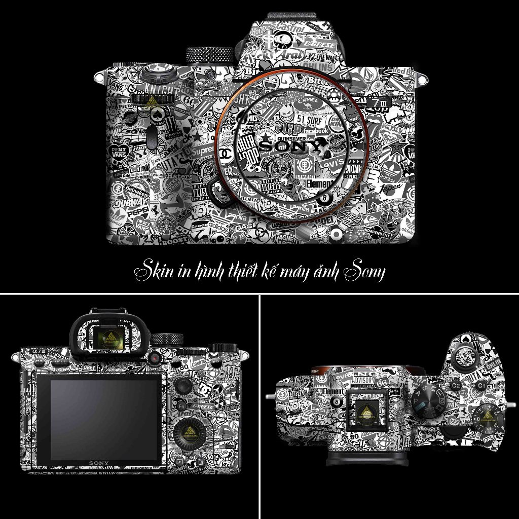 Miếng Dán Skin 3M Sticker Máy Ảnh Sony A7/A72/A7R3/A7R4/A7R5 | Khuôn ...