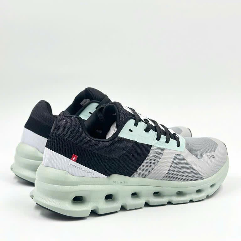 GIÀY CHÍNH HÃNG On Running Cloudrunner trainers in grey and moss